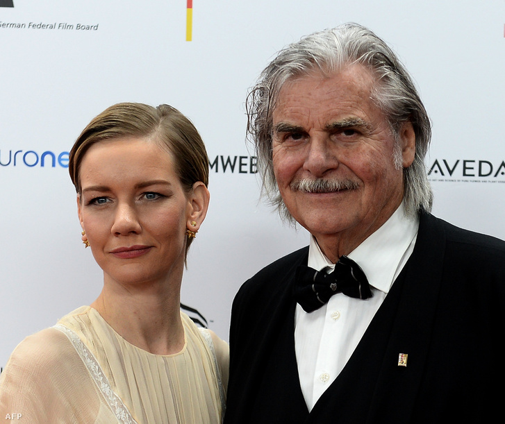 Sandra Hüller és Peter Simonischek, a Toni Erdmann című film főszereplői.