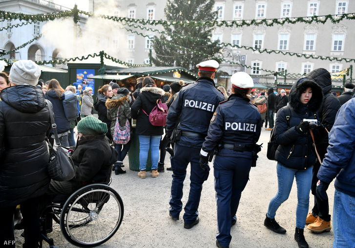 A salzburgi adventi vásár