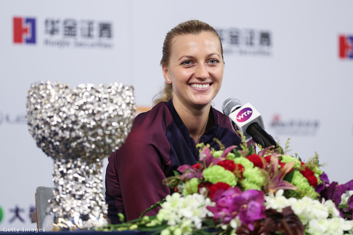 A WTA trófeájával idén Kínában