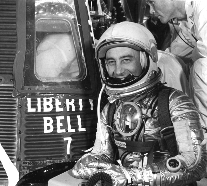 Gus Grissom, a második amerikai az űrben