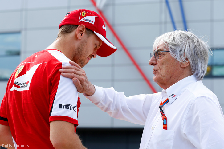 Ecclestone nagyon kedveli Vettelt, mindig is mellette állt