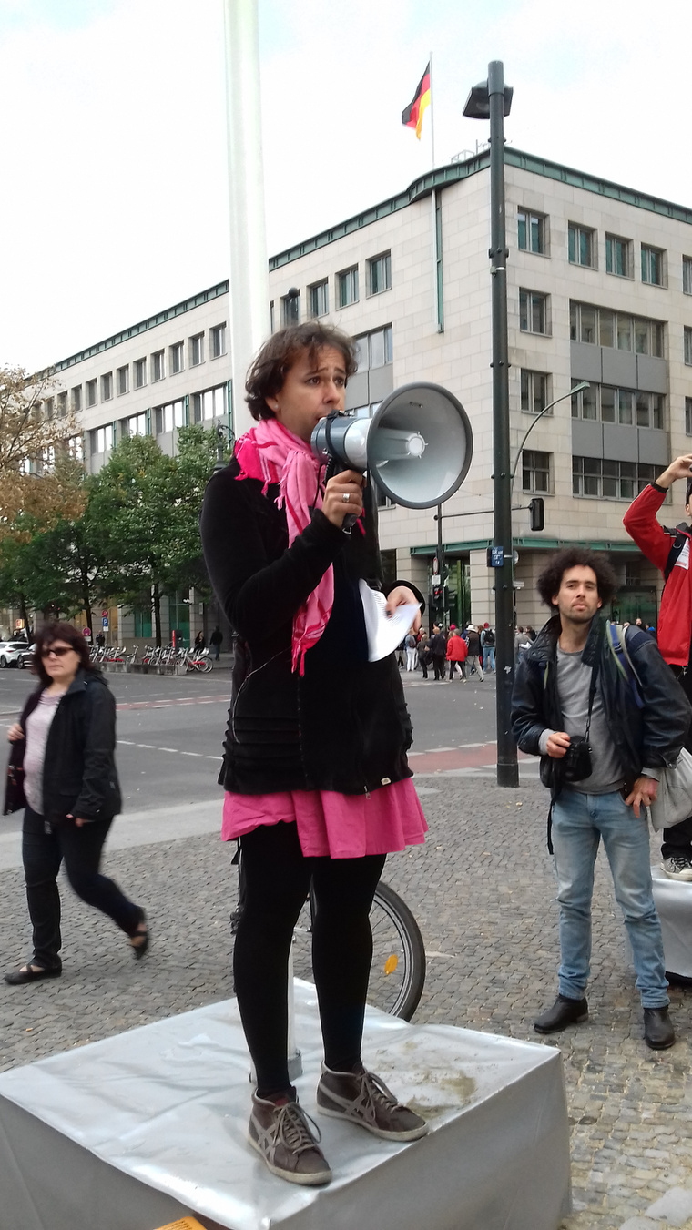 Vay Blanka aktivistaként Németországban