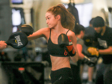 Gigi Hadid bokszedzése egyszerre volt szexi és kemény