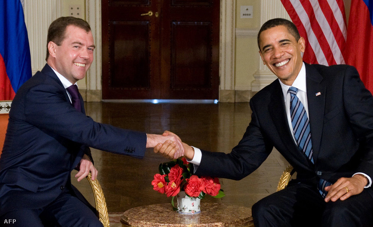 Medvegyev és Obama 2009-ben