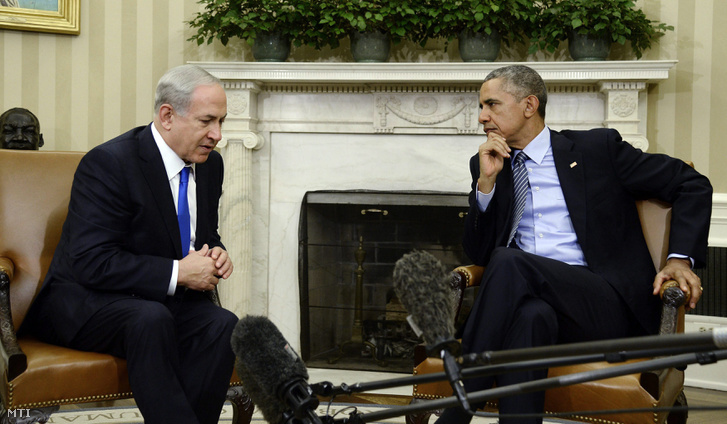 Netanjahu és Obama 2015 novemberében