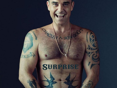Robbie Williams a Lánchidat és az ágyékát is posztolta a héten