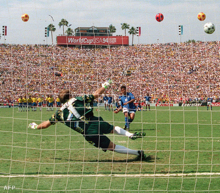 Claudio Taffarel és  Roberto Baggio