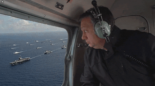 Orbán Viktor megtekinti a magyar flottát az Adriai-tengeren