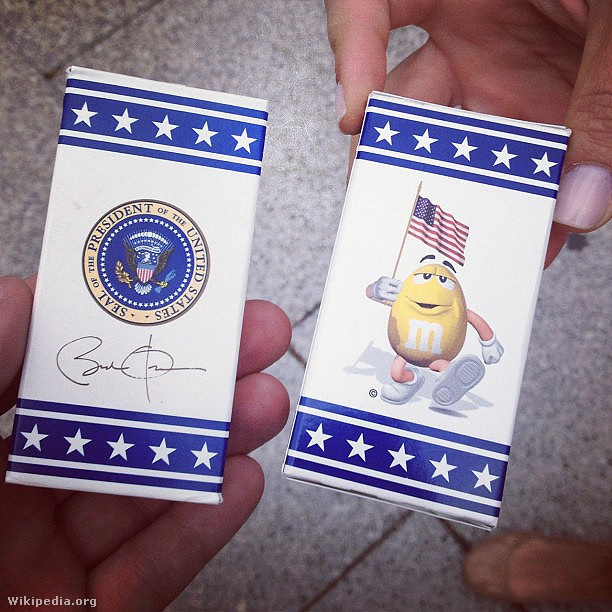 Presidential M&amp;amp;amp;amp;Ms (the parting gift from a West Wing tour) (6976
