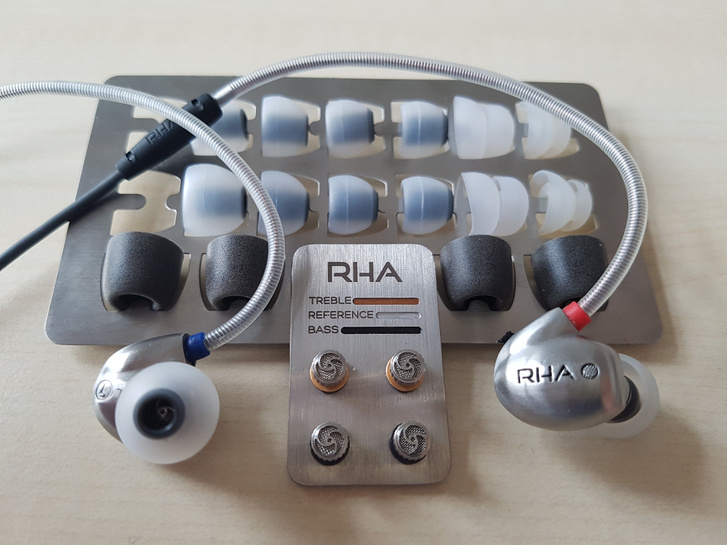 Az RHA egészen profi hangeszközöket is gyárt, ilyen például a képen is látható RHA-Audio T10, ami már közel 60 ezer forintba kerül