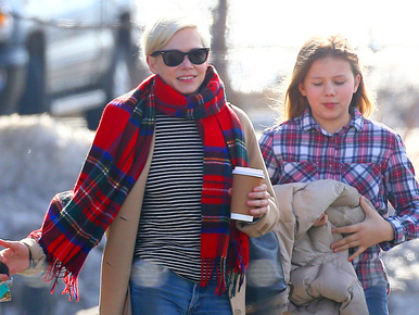 Heath Ledger lánya szépen megnőtt - már majdnem akkora, mint anyja, Michelle Williams