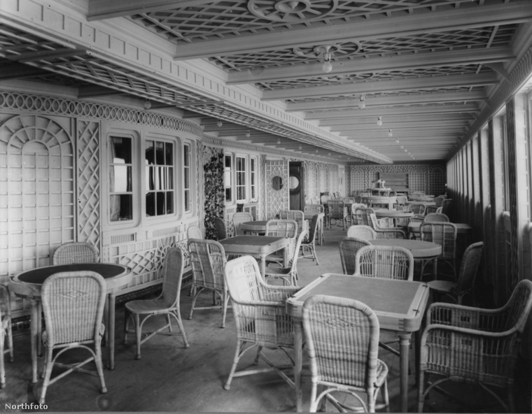 Így nézett ki egy étterem a Titanic fedélzetén