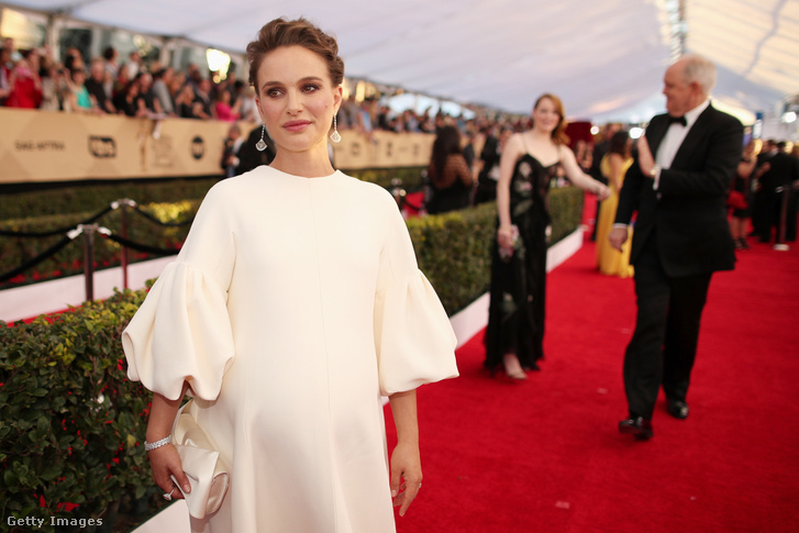Natalie Portman a SAG-gálán 2017. január 29-én