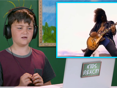 Meglepően reagálnak a gyerekek, ha Guns N' Roses-t hallanak