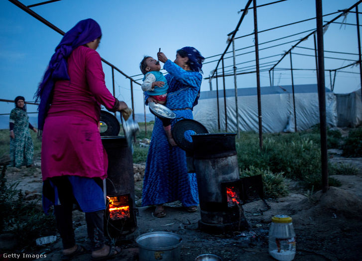 Szíriai menekültek Törökországban