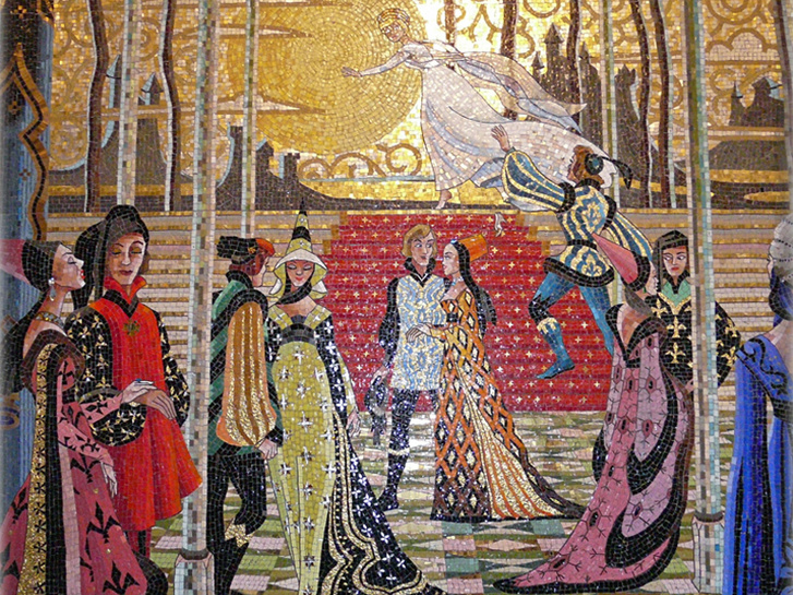cinderella castle mosaic 301 large