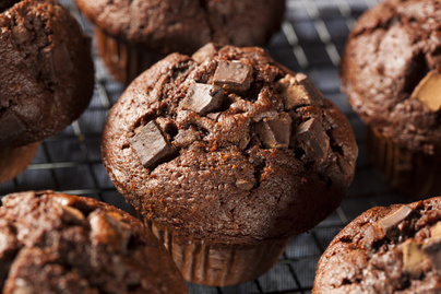 Gluténmentes csupa csokis muffin - A tésztája napokig puha marad