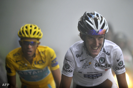 Alberto Contador és Andy Schleck