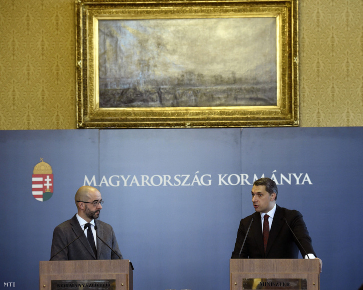Kovács Zoltán és Lázár János
