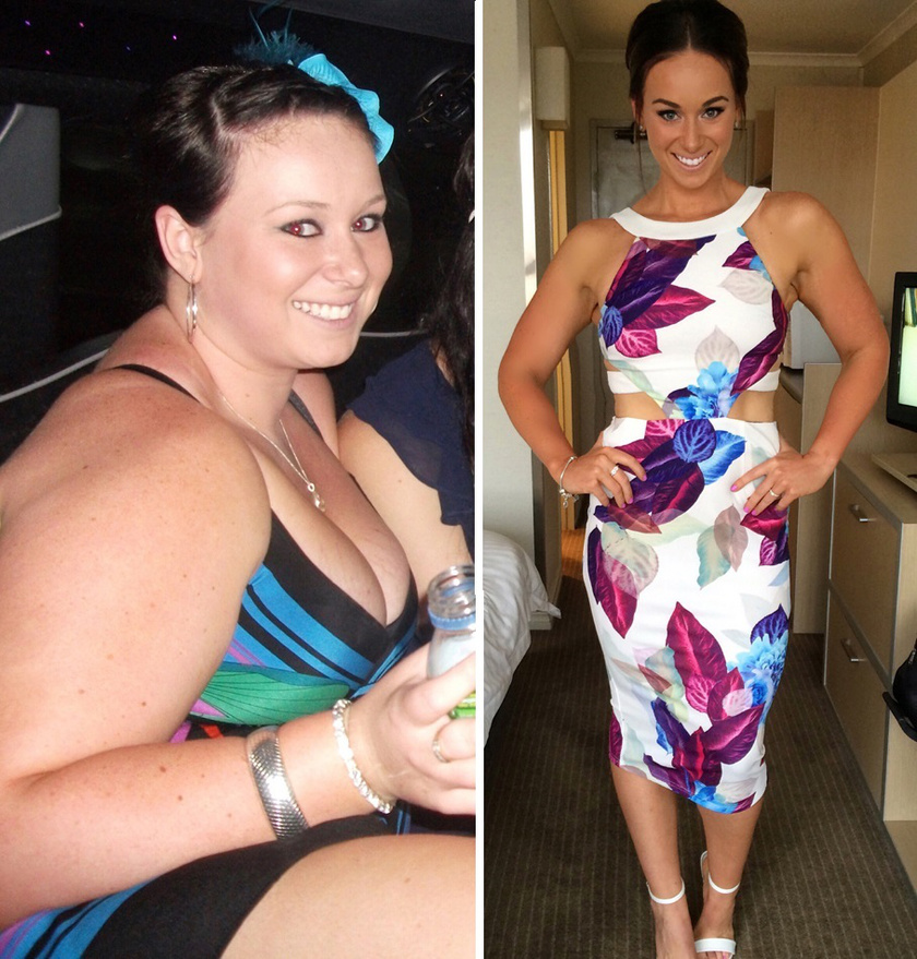 Kate Writer egy év alatt 50 kilogrammot fogyott. Kiiktatta a feldolgozott ételeket, majd az 1200 kalóriás diétát választotta. Most rendszeres sporttal az izomépítésen dolgozik.