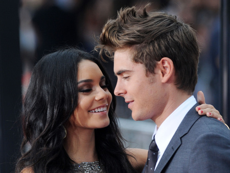 Zac Efron és barátnője, Vanessa Hudgens