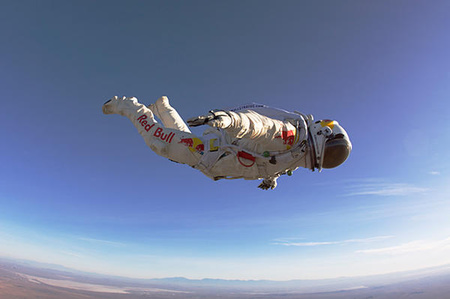 Felix Baumgartner, a világ egyik leghíresebb ejtőernyőse