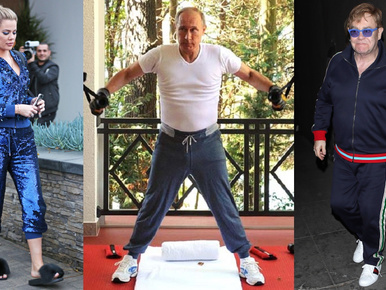 Milliós luxustréningruhák Putyintól Elton Johnig