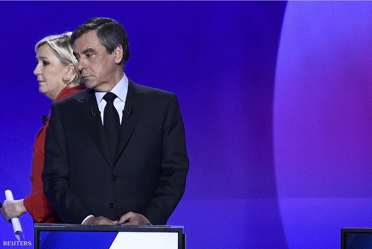 Marine Le Pen és Francois Fillon
