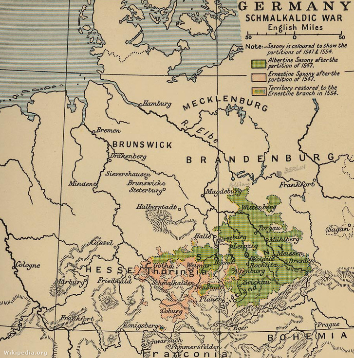Schmalkaldic war 1547