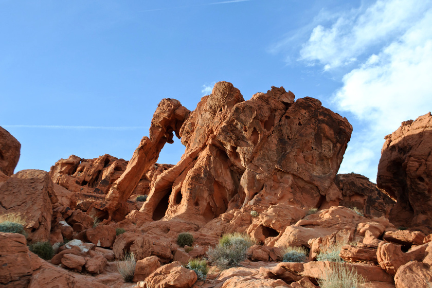 Az egyik leghíresebb kőforma az USA-ban, a Valley of Fire parkban, Nevadában található kőelefánt.