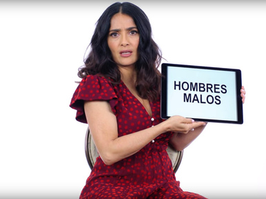 Salma Hayek mexikói szlengóráját vétek lenne kihagyni