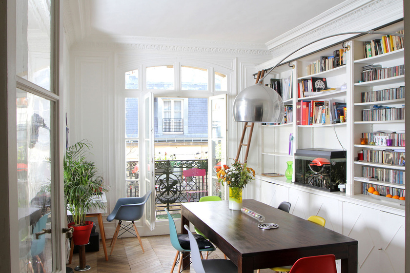Ez a 160 négyzetméteres, bűbájos lakás Párizsban található, lakói pedig idén júliusra, augusztusra keresnek cserepartnert. Fotó: Home Exchange