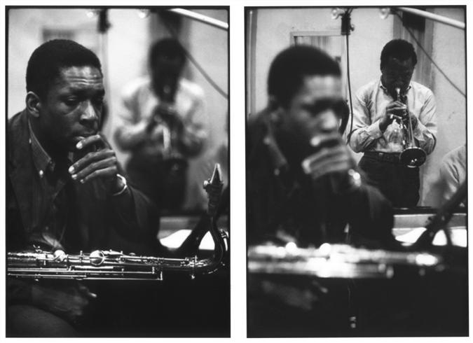 John Coltrane és Miles Davis