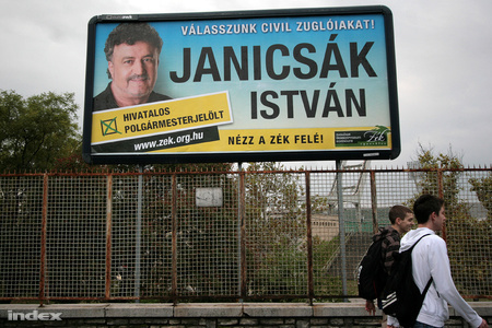 Janicsák István plakátja