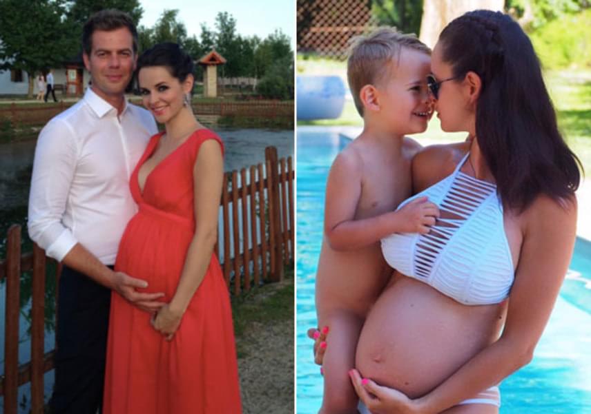 
                        	Dobó Ágira, a 2010-es Miss World Hungaryre 23 kiló ment fel a terhesség alatt, amely az átlag súlygyarapodás majdnem duplája. Első terhessége alatt végig édességet kívánt, most, második várandóssága alatt pedig inkább a gyümölcsöket. A kilókat kisfia, Beni segítségével adta le, akivel közös gyakorlatokat végeztek.
