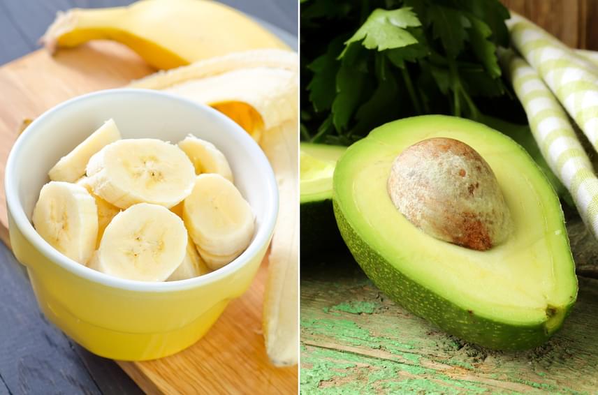	Puffasztó ételek után a banán és az avokádó káliumtartalma is segíthet a tünetek enyhítésében, így fogyassz belőlük minél hamarabb az ilyen fogások után.