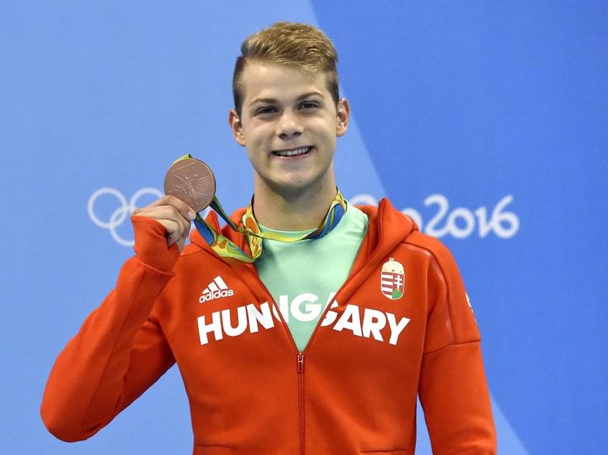 
                        	Kenderesi Tamás 19 évesen szerezte meg első olimpiai érmét, eddigi bravúros teljesítménye alapján pedig biztosan fényes karrier vár rá.
