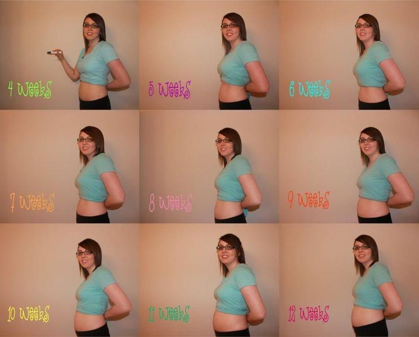 testsúlycsökkenés a 9 terhes héten