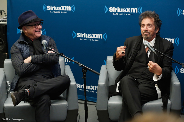 Barry Levinson és Al Pacino 2015-ben