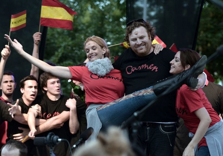 A Carmen az Ezrek operája sorozatban 2016-ban