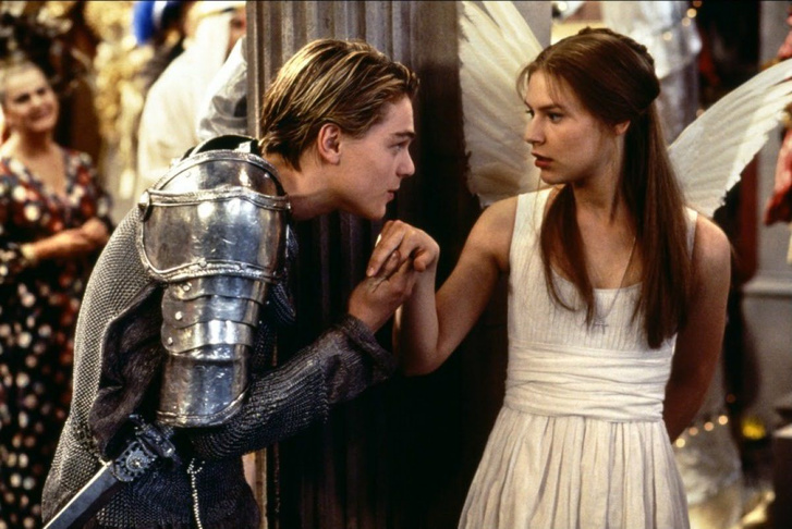 A Rómeó és Júlia 1996-os filmverziójának vonatkozó jelenete