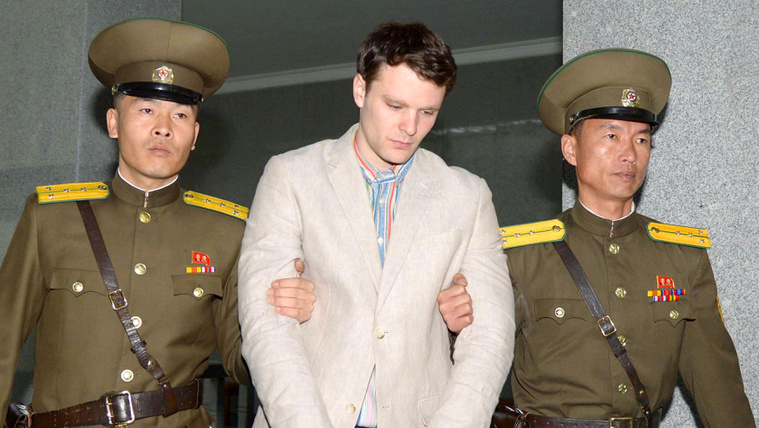 Otto Warmbier 2016-ban