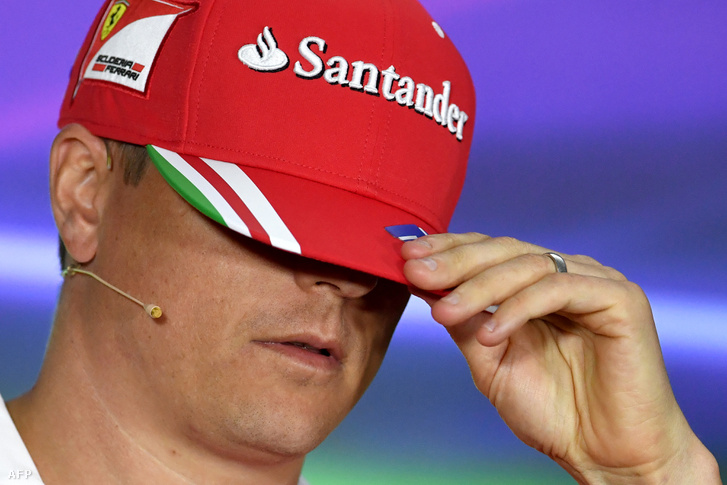 Kimi Räikkönen mintha érezné, mi következik