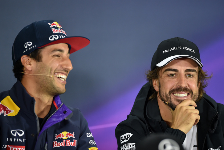 Ricciardo és Alonso