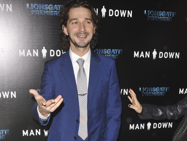 Shia LaBeouf megint nem bírt magával, letartóztatták