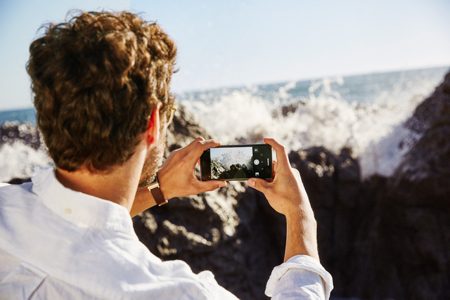 beach photo man