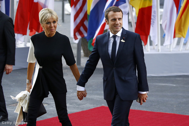Brigitte Macron és Emmanuel Macron