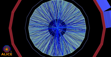Több ezer részecske keletkezik két ólomatommag találkozásakor
