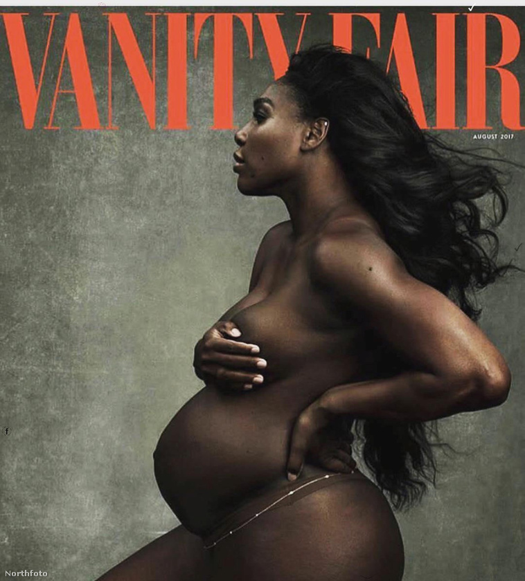 Serena Williams, 2017És el is érkeztünk a legfrissebb terhes celebhez, Serena Williamshez, akit Demi Moore-hoz hasonlóan szintén Annie Leibovitz fotózott, ugyancsak a Vanity Fair számára, és ugyanúgy héthónapos terhesen, mint anno, 1991-ben a színésznőt, akivel a meztelen terhescímlapok indultak.