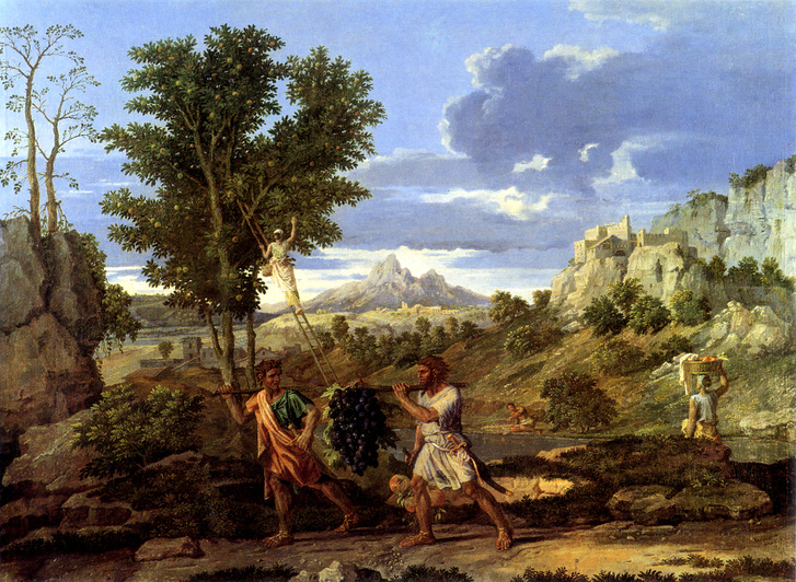 Nicolas Poussin Négy évszak (1660–64) - Ősz